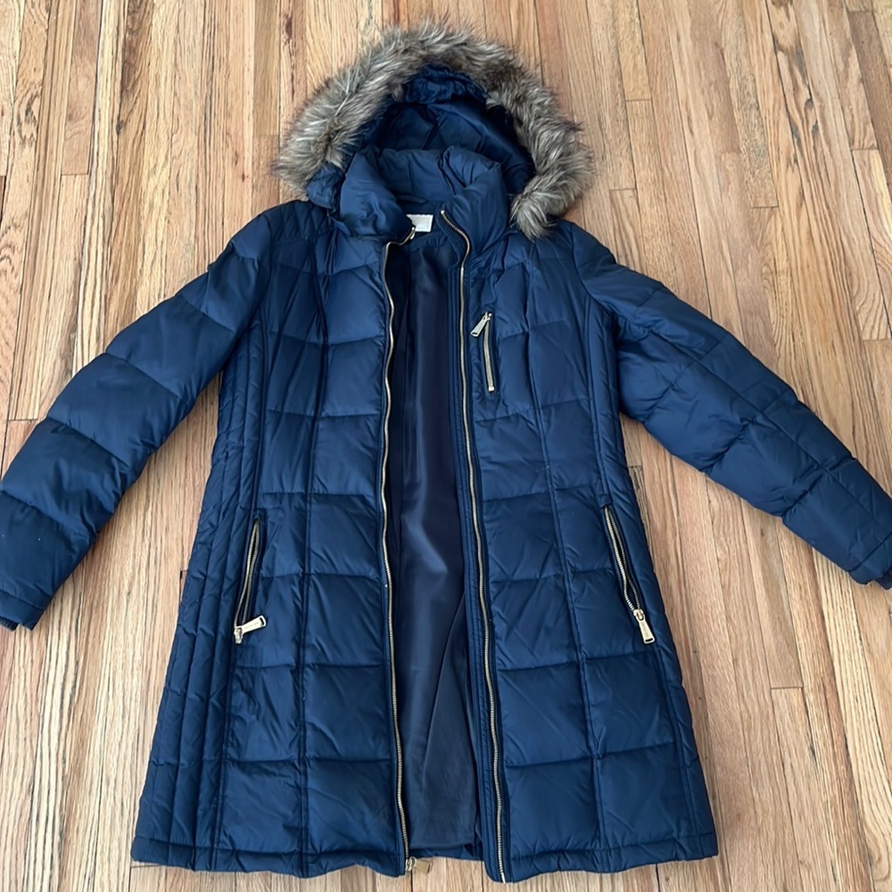 Michael Kors, midi jacket size M, navy blue. 30$ or best offer